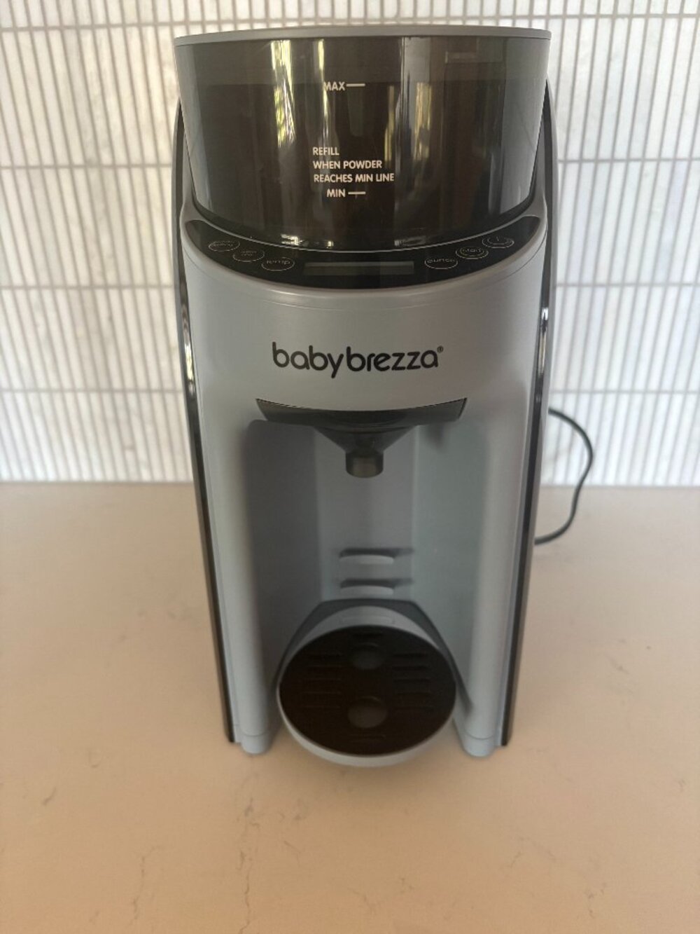 Baby Brezza Formula Pro Advanced Formula Dispenser in Slate Gray